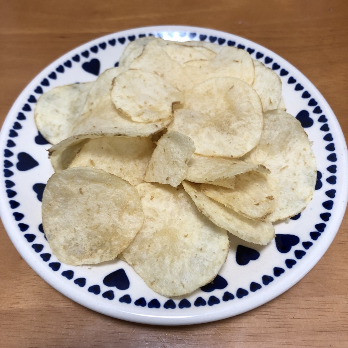 カルビーバターがおいしいポテチ中身