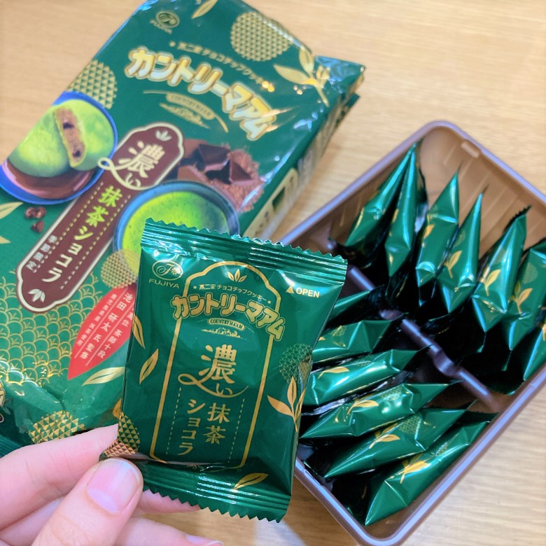 カントリーマアム抹茶ショコラ_個包装