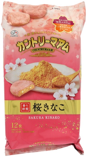 不二家　カントリーマアム（桜きなこ）