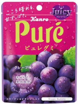 カンロピュレグミグレープ味