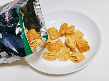 ガンダムエアリアルコラボお菓子⑧中身とうもろこし