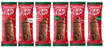 キットカット_ホリデイサンタ_個包装デザイン6種