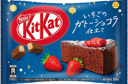 キットカット　ミニ　いちごのガトーショコラ仕立て