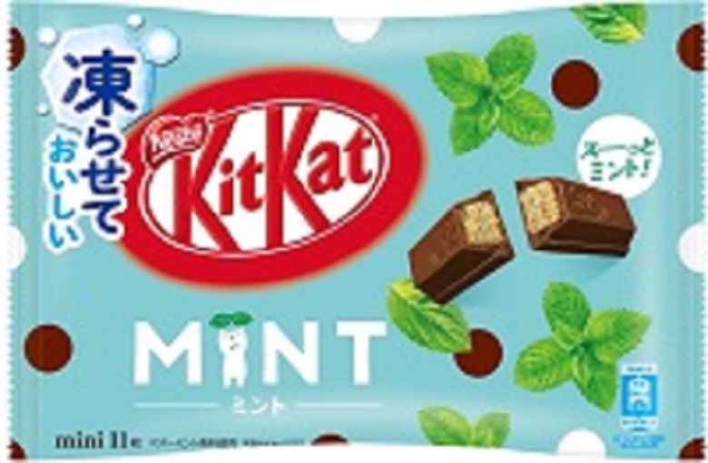 キットカットミニチョコミント袋