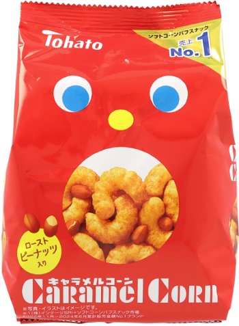 東ハト　キャラメルコーン