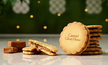 キャラメルサンドクッキー