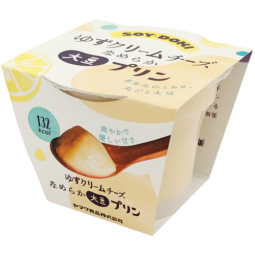 大豆プリン　ゆずクリームチーズ