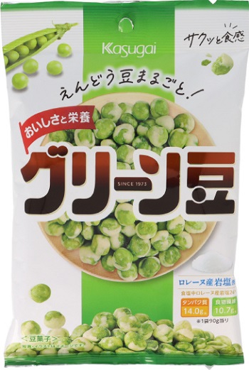 春日井製菓　グリーン豆