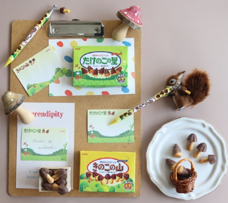 サカモト『おやつマーケット』たけのこの里・きのこの山商品