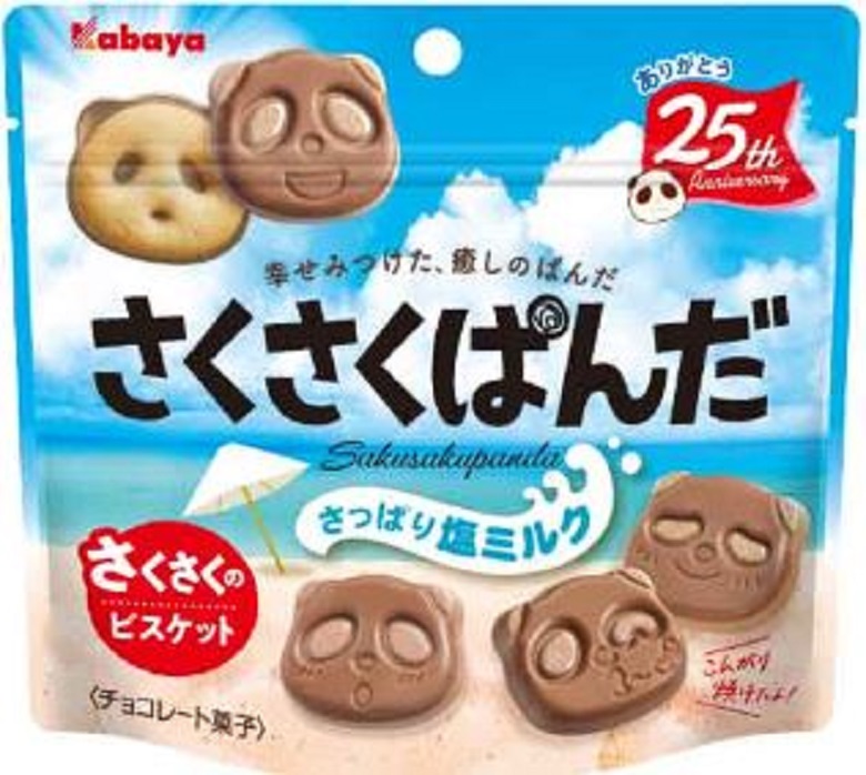 カバヤ食品　さくさくぱんだ　さっぱり塩ミルク