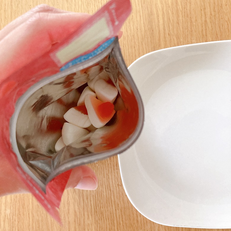 いちごケーキグミ_開封