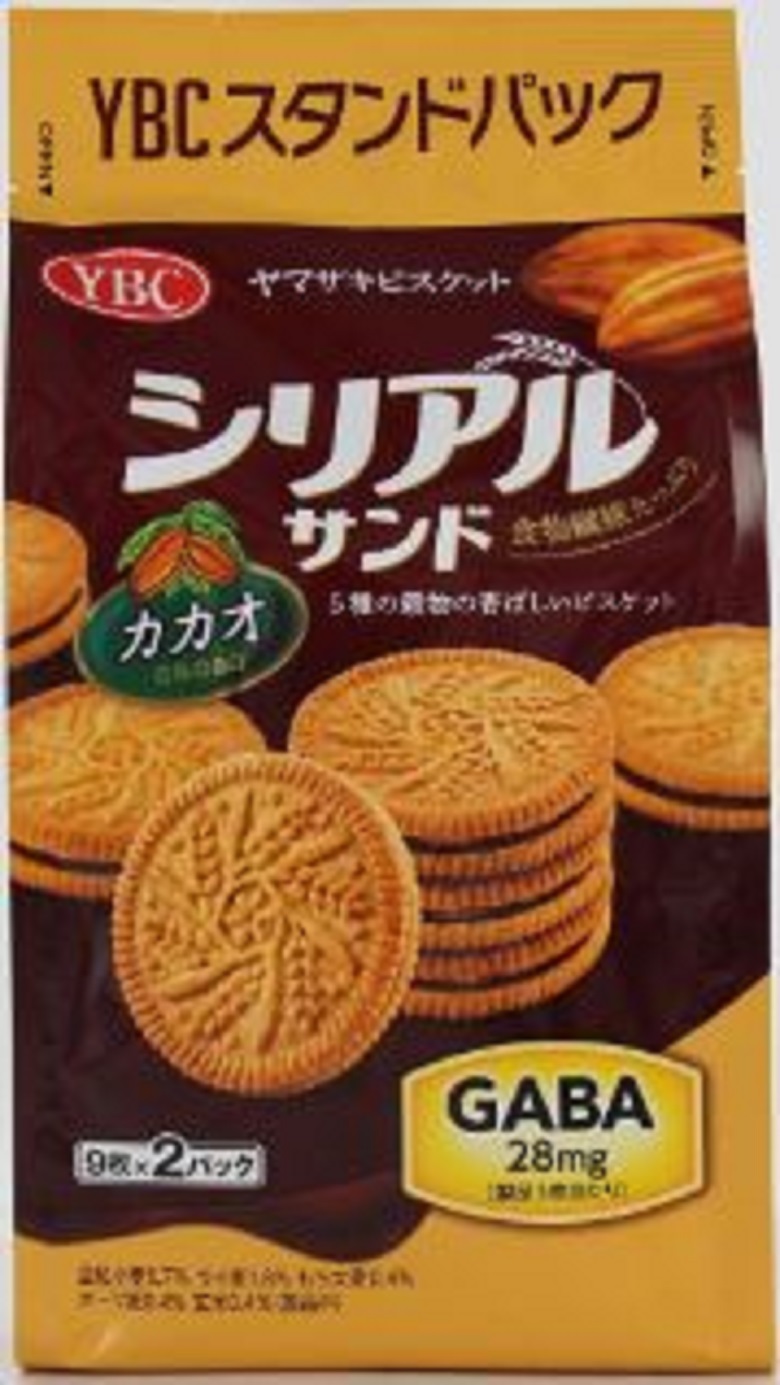 ヤマザキビスケット　シリアルサンドカカオ