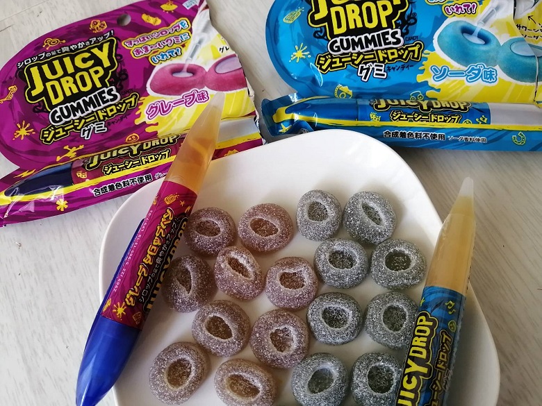 ジューシードロップグミ中身