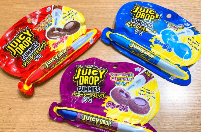 ジューシードロップグミパッケージ