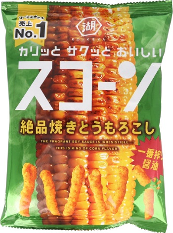 湖池屋　スコーン 絶品焼きとうもろこし