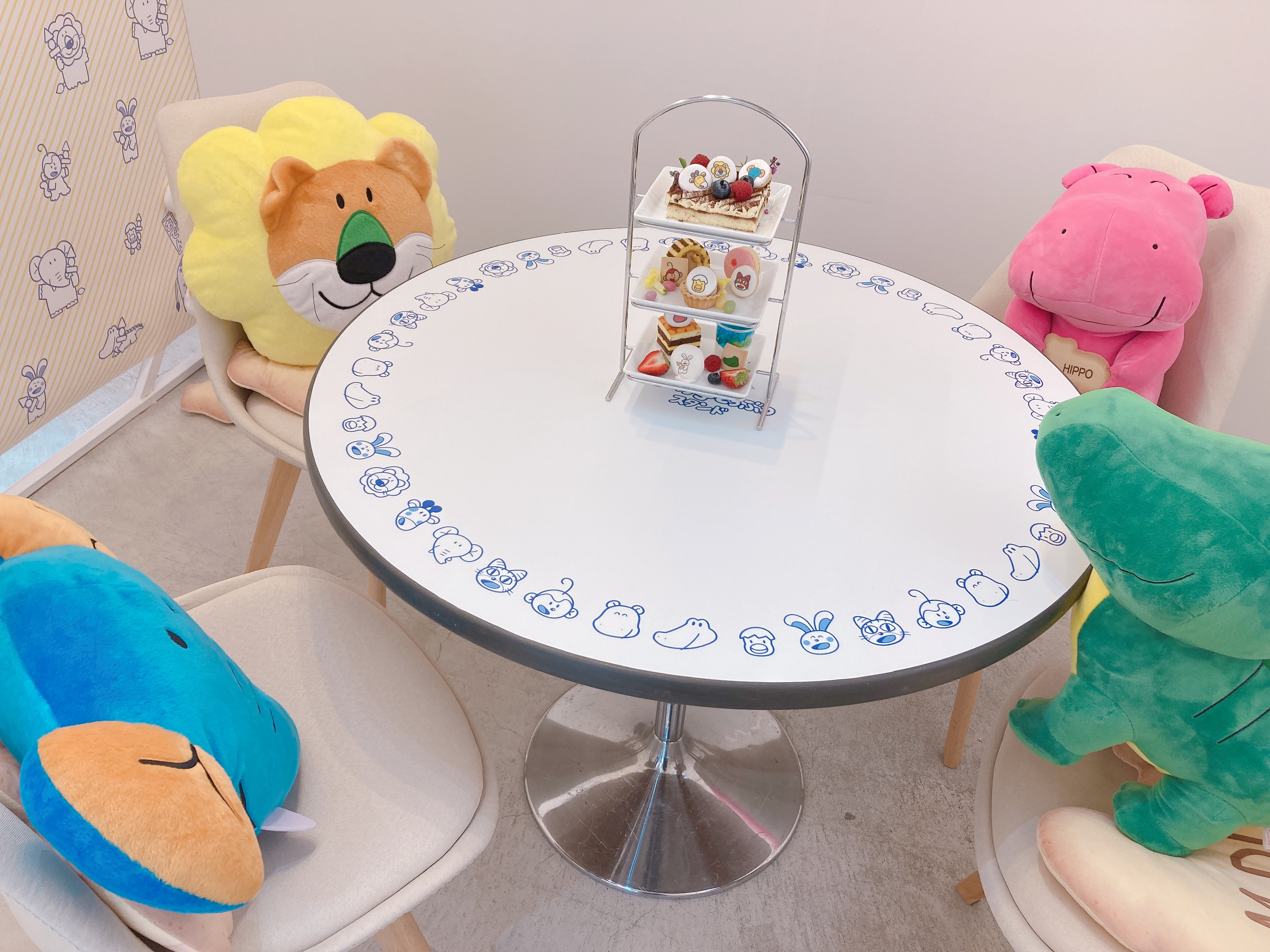 「たべっ子どうぶつスタンドOmotesando」のスペシャルシート