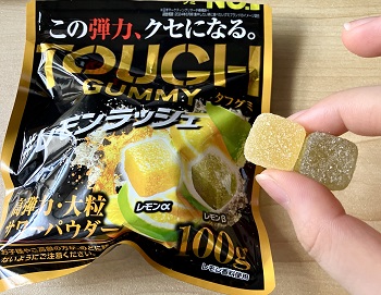カバヤ食品 タフグミ レモンラッシュを実食