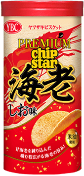 ヤマザキビスケット　プレミアムチップスター海老 しお味