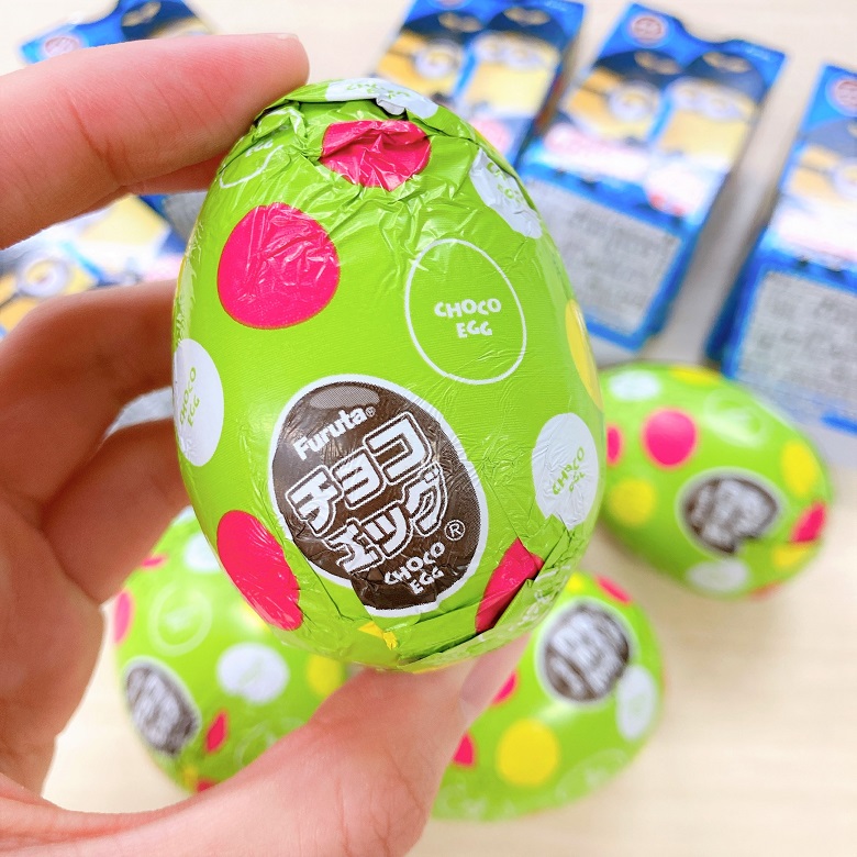 チョコエッグ剥く前