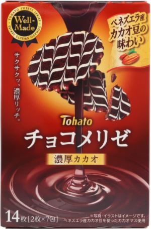 東ハト　チョコメリゼ濃厚カカオ