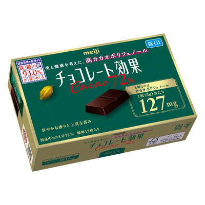 明治｜チョコレート効果 CACAO 72%