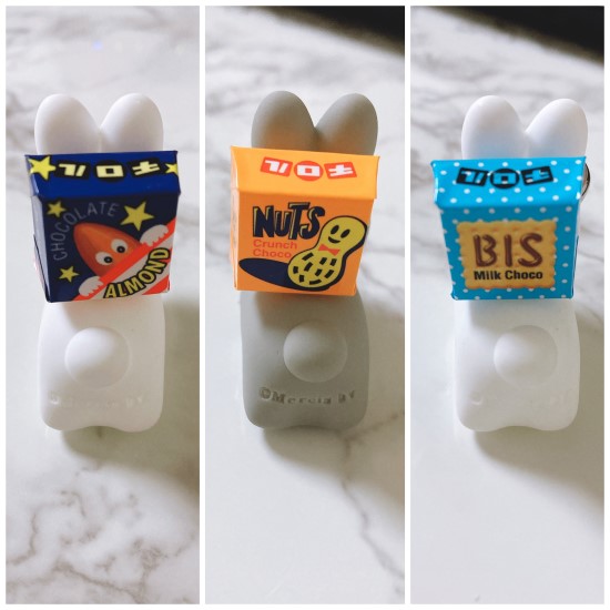 チロルチョコリング_3つ商品写真