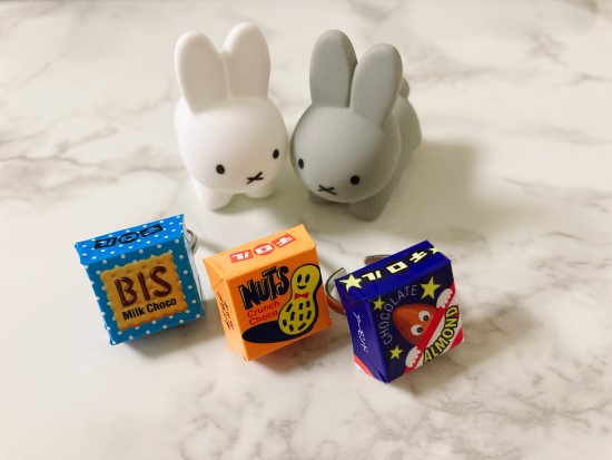 チロルチョコリング_3つ＆ミッフィー