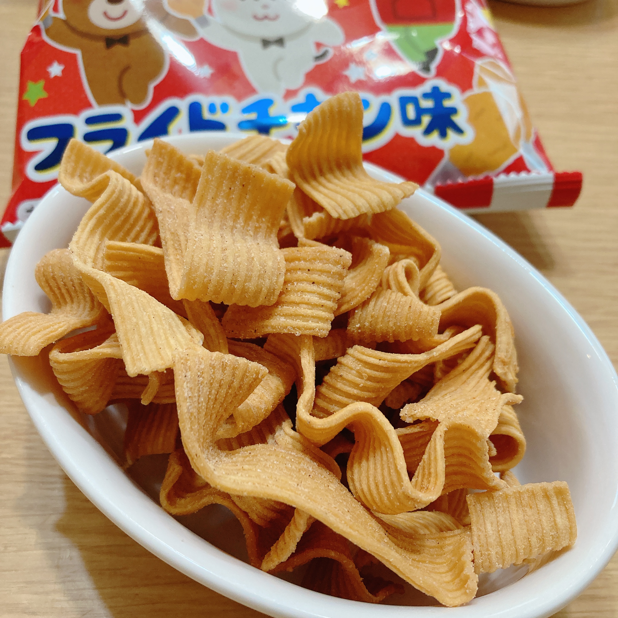 ドデカイラーメンいらすとフライドチキン味開