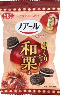 ヤマザキビスケット　ノアールミニ和栗味