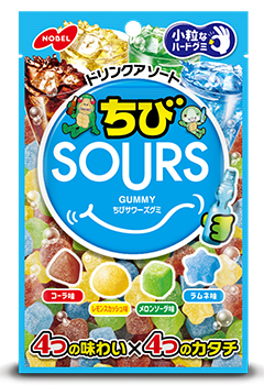 ノーベル製菓｜ちびサワーズグミ ドリンクアソート