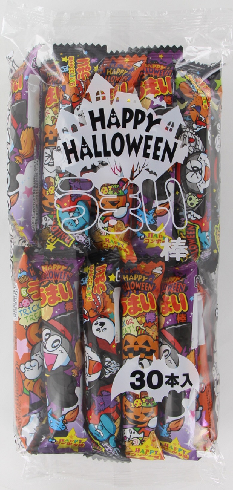 やおきん　ハロウィンうまい棒３０本