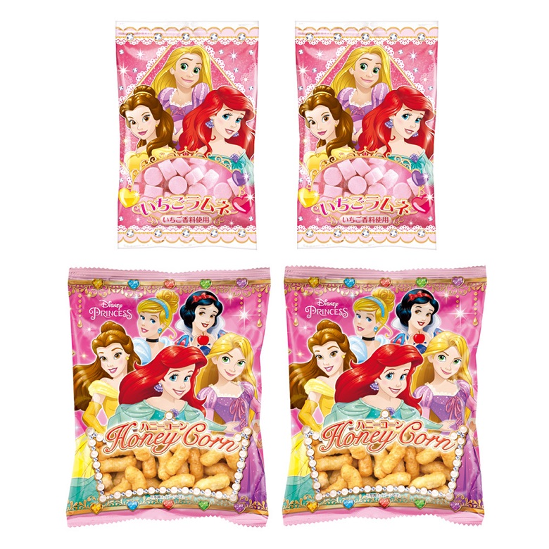 ハンド缶／ディズニープリンセス中身