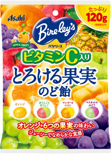 バヤリースとろける果実のど飴