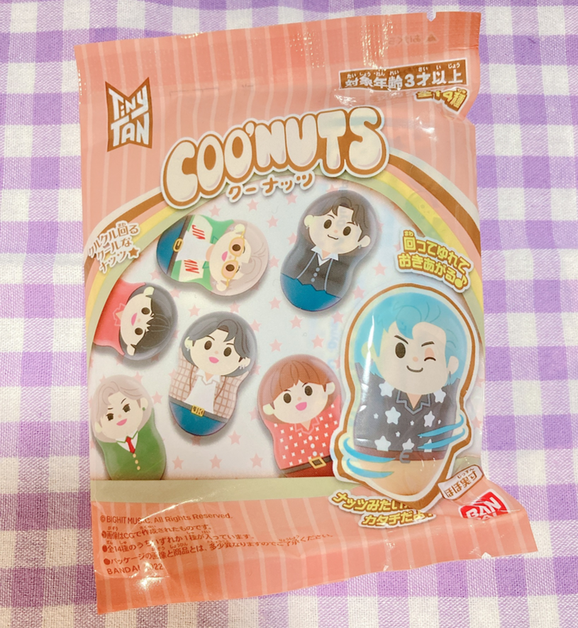 TinyTANクーナッツのパッケージ