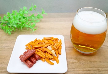 ビールとつまみ