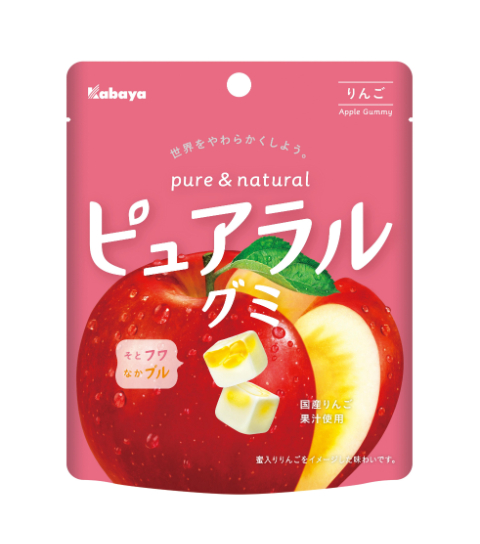 ピュアラルグミりんご