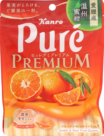 ピュレグミプレミアム愛媛産温州蜜柑