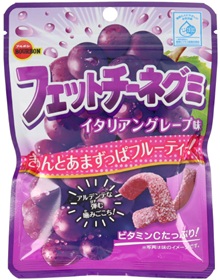 ブルボン　フェットチーネグミイタリアングレープ味