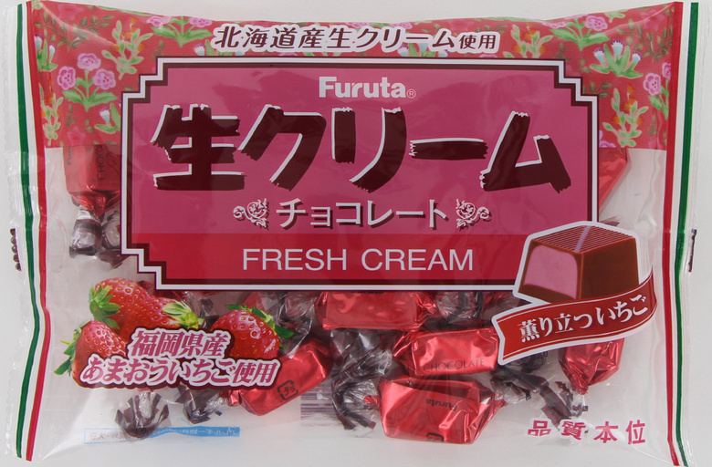 フルタ生クリームチョコ薫り立ついちご