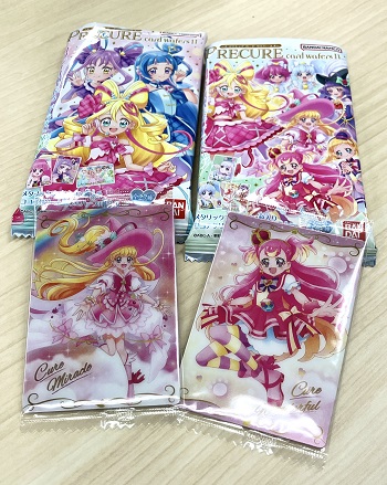 バンダイ　プリキュアカードウエハース11に入っていたカード