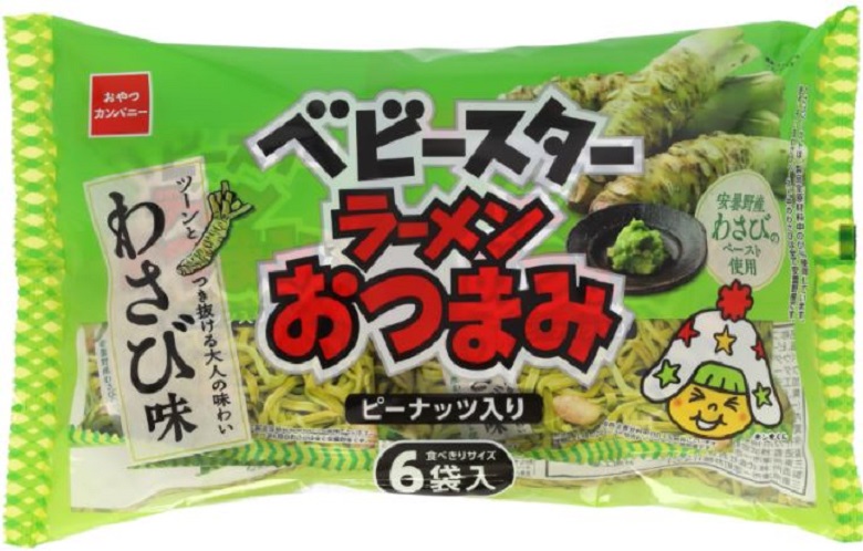 おやつカンパニー ベビースターラーメンおつまみわさび味