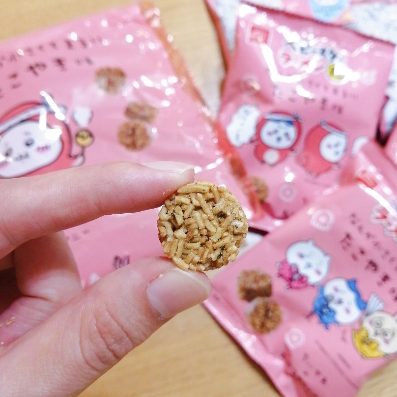 ベビースターラーメン丸なんか小さくてまるいたこやき味　お菓子
