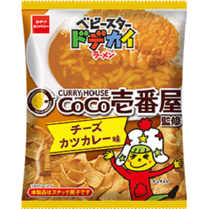 ベビースタードデカイラーメンCoCo壱番屋チーズカツカレー味
