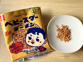おやつカンパニー　ベビースターラーメンBig 辛口スパイシーチキンを実食