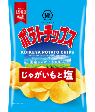 ポテトチップスじゃがいもと塩