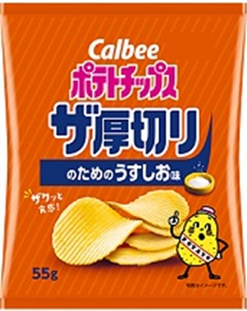 ポテトチップスザ厚切りうすしお