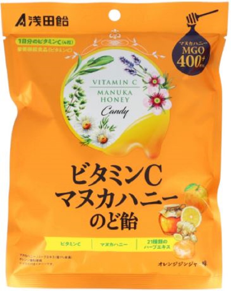 浅田飴　ビタミンCマヌカハニーのど飴