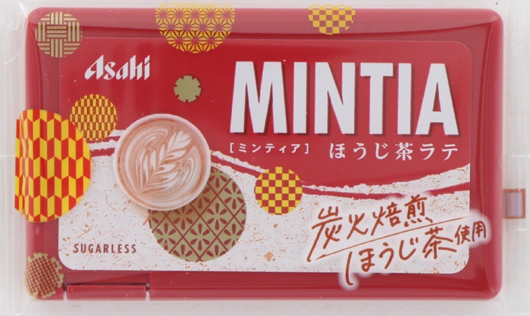 アサヒ食品グループ　ミンティア　ほうじ茶ラテ