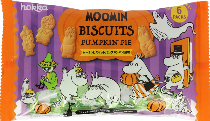 ムーミンビスケットパンプキン風味６袋入り