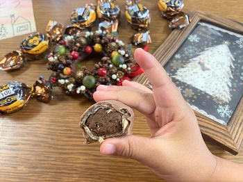 ボノボン　チョコクリーム食べてみた